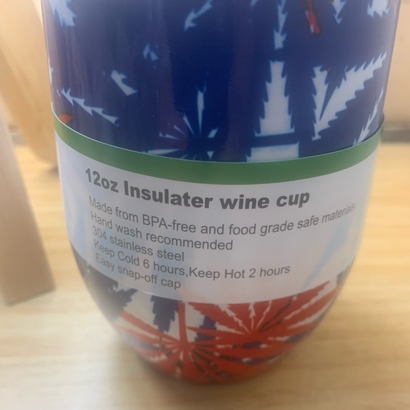 Insulator wine cup - Picture 2 of 4